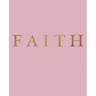 Faith: A decorative book for coffee tables, bookshelves and interior design styling - Stack deco books together to create a custom look