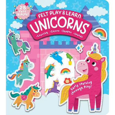 Unicorns Touchy-Feely Felt Play & Learn: Early Learning Made Fun with Felt