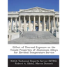 Effect of Thermal Exposure on the Tensile Properties of Aluminum Alloys for Elevated Temperature Service