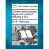Conservative Essays, Legal and Political. Volume 3 of 4
