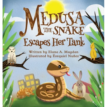 Medusa the Snake Escapes Her Tank