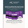 Praxis 5001 Extra Practice Tests: Two Full-Length Practice Tests For All Subtests