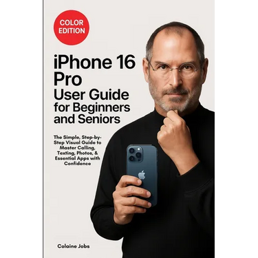 iPhone 16 Pro User Guide for Beginners and Seniors: The Simple, Step-by-Step Visual Guide to Master Calling, Texting, Photos, and Essential Apps with
