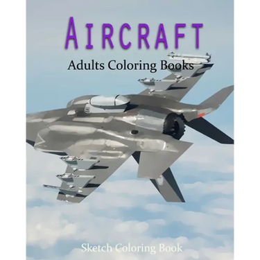AirCraft Coloring Book: Sketch Coloring Book