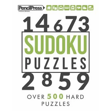 Sudoku Puzzles: Over 500 Hard Sudoku puzzles for adults (with answers)