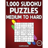 1,000 Sudoku Puzzles Medium to Hard: Big Sudoku Puzzle Book for Adults with Solutions (Vol. 1)