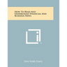 How To Read And Understand Financial And Business News