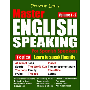 Preston Lee's Master English Speaking - Volume 1 - 2 For Spanish Speakers