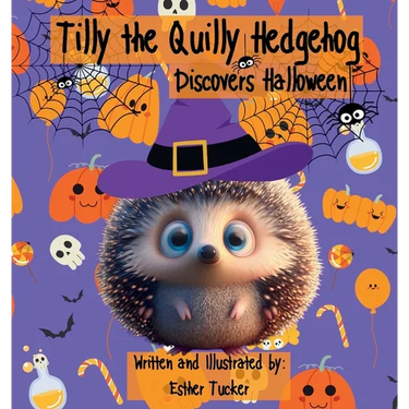 Tilly the Quilly Hedgehog Discovers Halloween