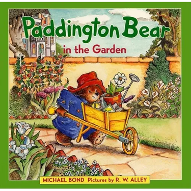 Paddington Bear in the Garden