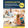 Kindergarten Workbook Writing And Beginner Reading Sight Word Sentences Level 1 English Danish: 100 Easy readers cvc phonics spelling readiness handwr