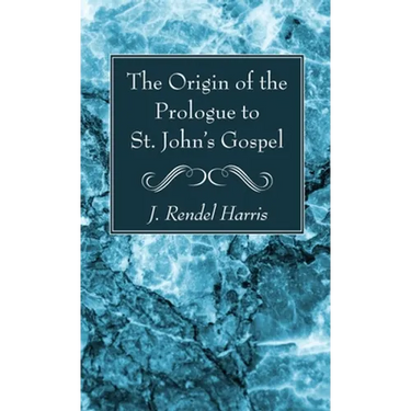 The Origin of the Prologue to St. John's Gospel