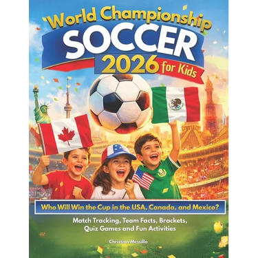 World Championship Soccer 2026 for Kids: Who Will Win the Cup in the USA, Canada & Mexico? An Easy Guide to Enjoy the Tournament with Match Tracking,