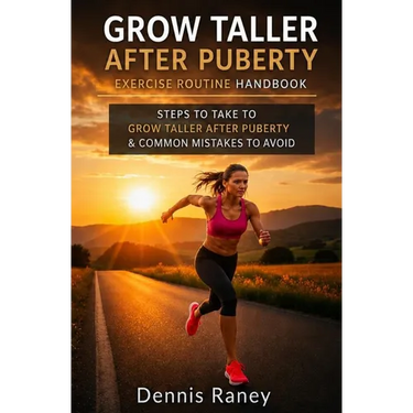 Grow Taller After Puberty Exercise Routine Hand Book: Steps to Take to Grow Taller After Puberty