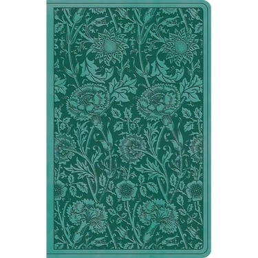 ESV Premium Gift Bible (Trutone, Teal, Floral Design)