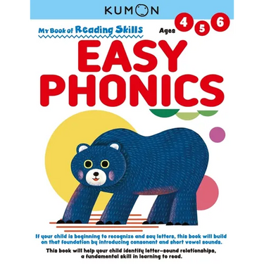Kumon My Bk of Reading Skills: Easy Phonics