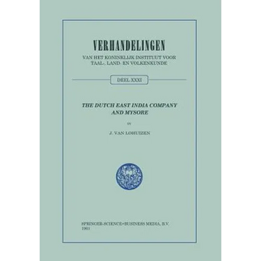 The Dutch East India Company and Mysore, 1762-1790