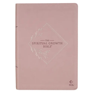 Nlt, the Spiritual Growth Bible Faux Leather, Lavender