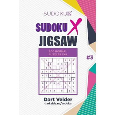 Sudoku X Jigsaw - 200 Normal Puzzles 9x9 (Volume 3)