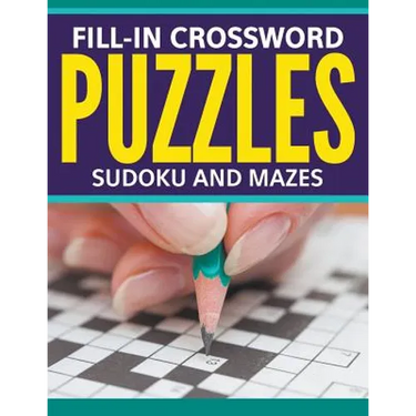 Fill-In Crossword Puzzles, Sudoku And Mazes