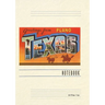 Vintage Lined Notebook Greetings from Plano, Texas
