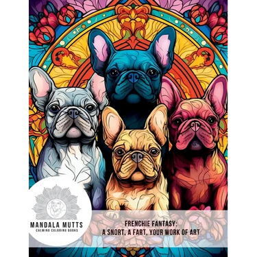 Mandala Mutts: Frenchie Fantasy