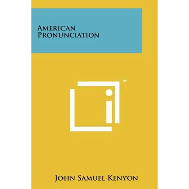 American Pronunciation