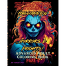 Halloween Horrors and Frights! Part 5 Advanced Adult Coloring Book