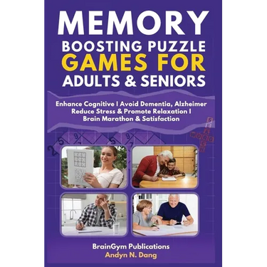 MEMORY BOOSTING PUZZLE GAMES for ADULTS & SENIORS