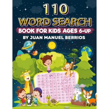 110 word search: word for kids age 6-UP