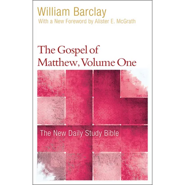 The Gospel of Matthew, Volume 1