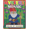 New Large Print Mystery Mosaics Color By Number: Pixel Art For Adults & Kids, Fun 50 Coloring Pages for Stress Relief & Relaxation, Gift Ideas.