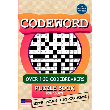 Codeword Puzzle Book for Adults: Over 100 Classic Coded Crosswords (Codebreakers) - With Bonus Cryptograms (US version)
