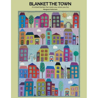 Blanket the Town Knitting Pattern: A Knitted Blanket That Meets You Where You Live
