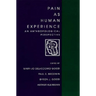 Pain as Human Experience: An Anthropological Perspective Volume 31