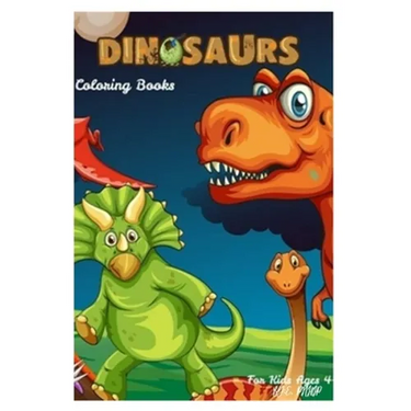 dinosaurs coloring books: book for kids ages 4-8