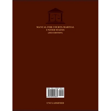 Manual for Courts-Martial United States (2024 Edition)