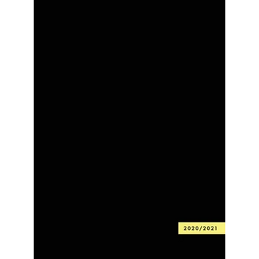 Day Planner 2020-2021 Large: 8.5" x 11" 2020/2021 Daily Planner, Hardcover, 1 Page per Day, Jul 2020 - Jun 2021, 12 Month, Dated Planner 2020-2021 Pro