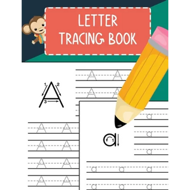 Letter Tracing Book: Practice Writing Letters for Pre K, Preschool, Kindergarten, and Kids Ages 3-5 Learn to Write Alphabet A-Z and Words