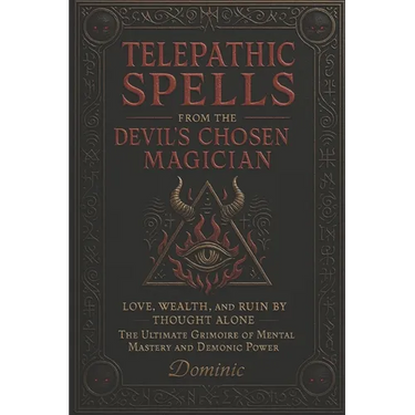 Telepathic Spells from the Devil's Chosen Magician: Love, Wealth, and Ruin by Thought Alone - The Ultimate Grimoire of Mental Mastery and Demonic Powe