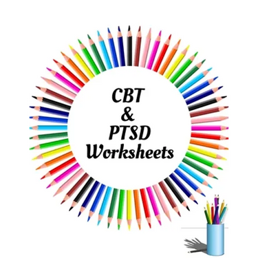 CBT & PTSD Worksheets: Your Guide for CBT & PTSD WorksheetsYour Guide to Free From Frightening, Obsessive or Compulsive Behavior, Help You Ov