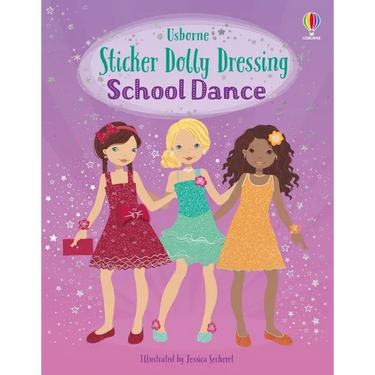 Sticker Dolly Dressing School Dance