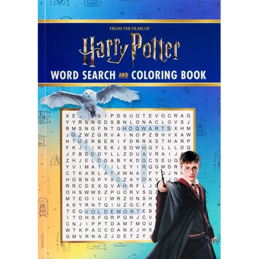 Harry Potter Word Search and Coloring Book