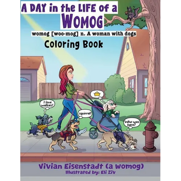 A Day In The Life of a Womog: Coloring Book