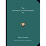 The History of Jewish Literature V1
