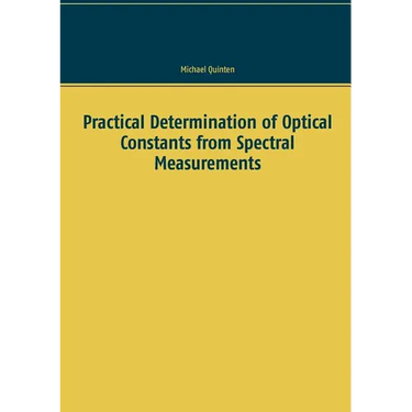 Practical Determination of Optical Constants from Spectral Measurements