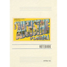 Vintage Lined Notebook Greetings from St. Augustine, Florida