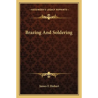 Brazing And Soldering
