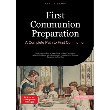 First Communion Preparation: A Complete Path to First Communion: The Essential Preparation Book for Boys and Girls - A Catholic Guide with Communion L