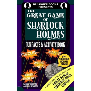 The Great Game of Sherlock Holmes Fun Facts & Activity Book